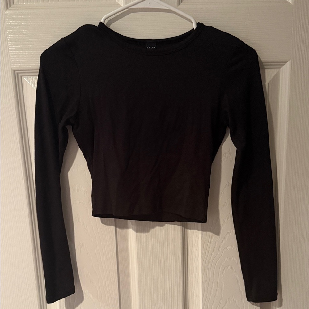 Windsor Black Long Sleeve Bodysuit